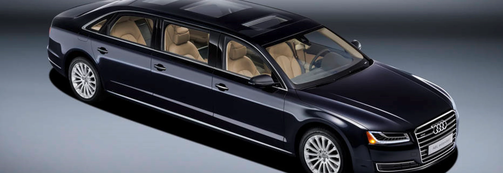 Audi transforms an A8 into six-door limousine 